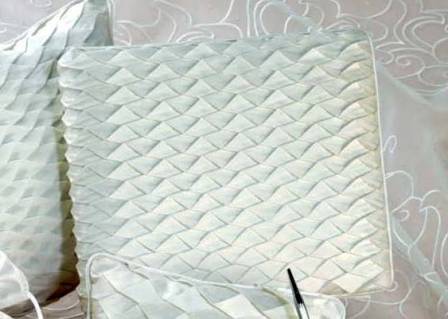 Silk Basket Weave Guest Book